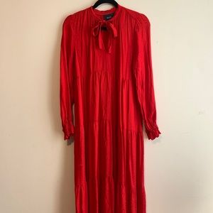 Maeve Wendy Tiered Maxi Dress